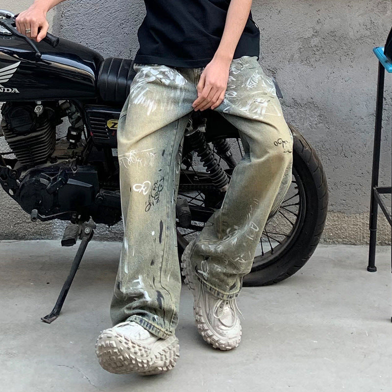 Cotton denim jeans