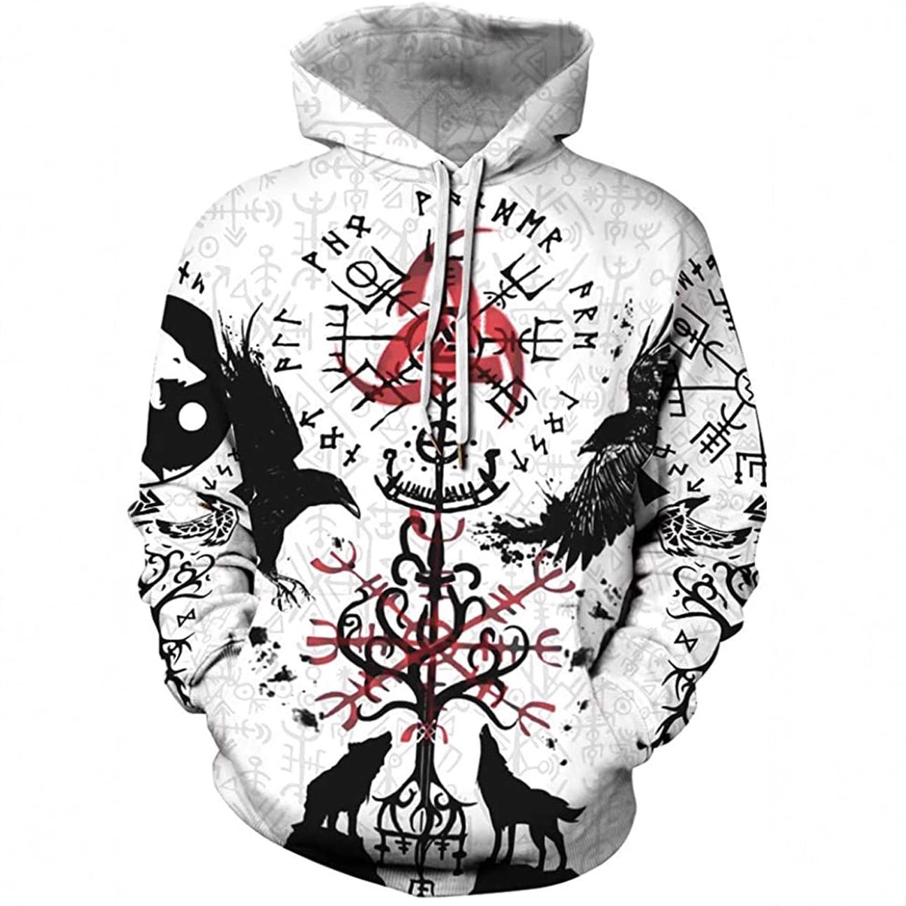 3D Digital Printing Hooded Sweater