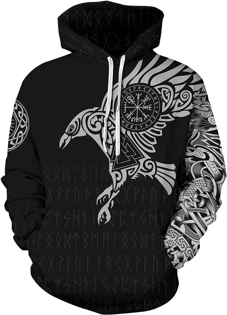 3D Digital Printing Hooded Sweater