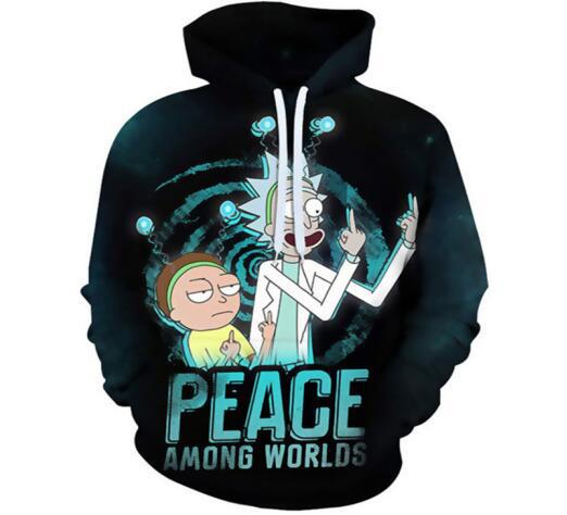 3D Digital Printing Hooded Sweater