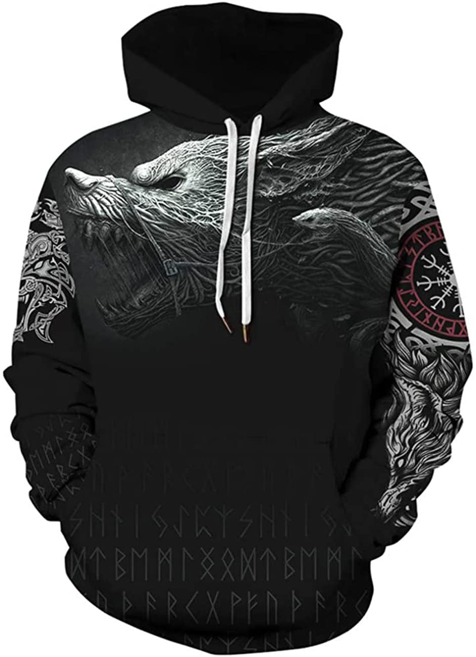 3D Digital Printing Hooded Sweater