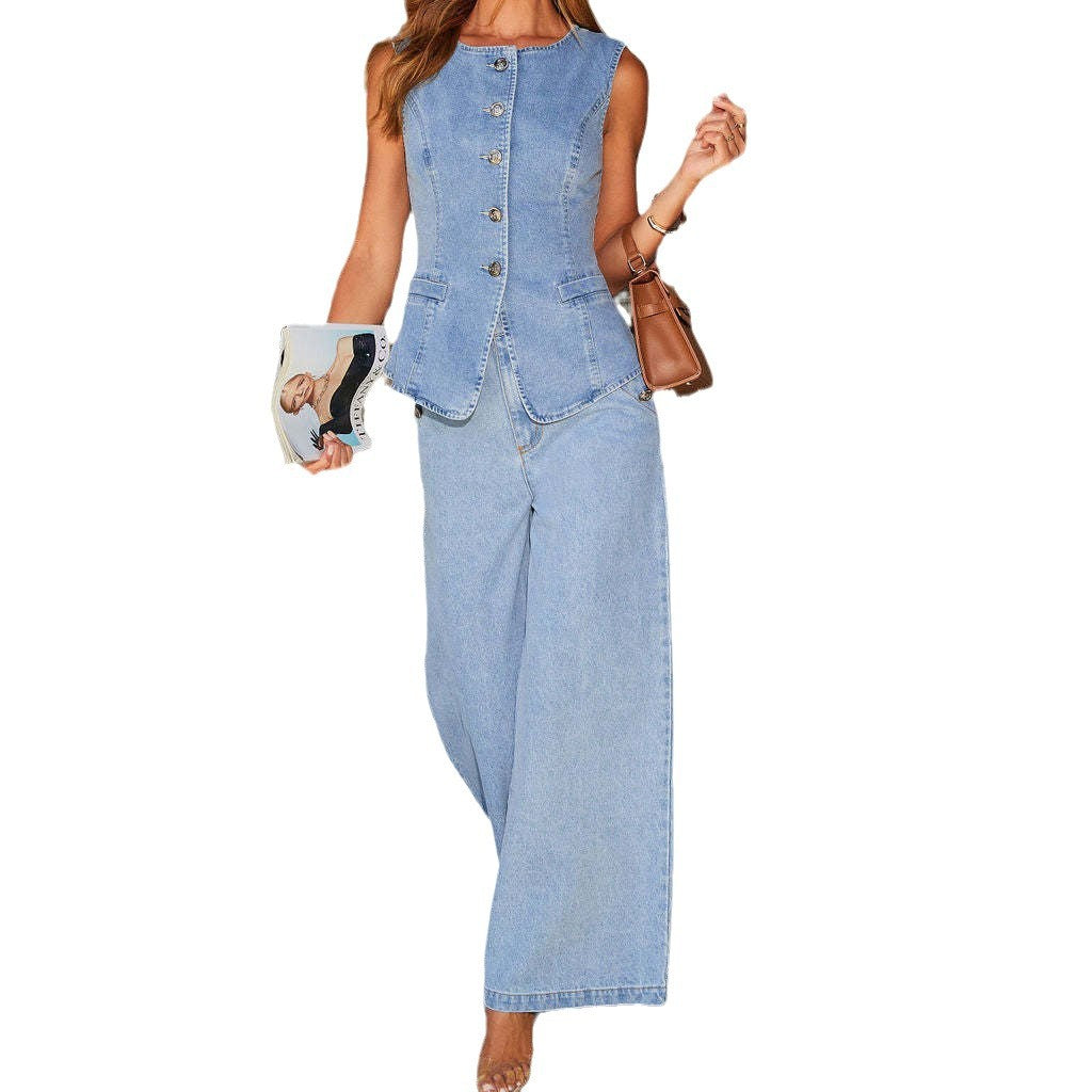 Jeans suit