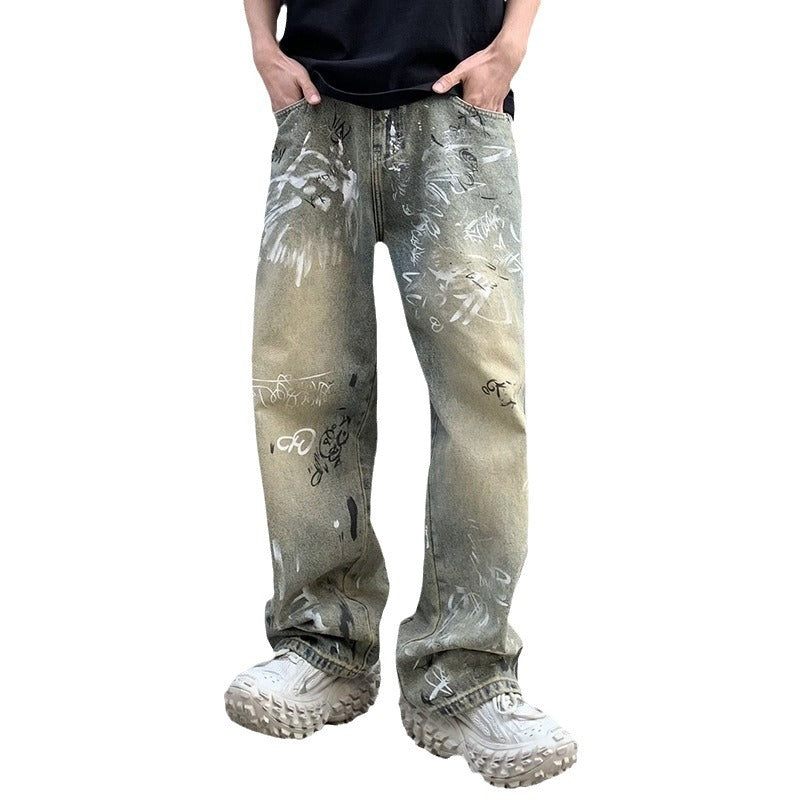 Cotton denim jeans
