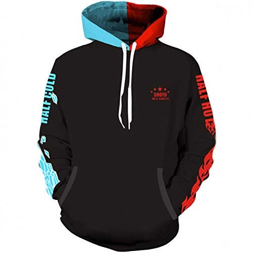 3D Digital Printing Hooded Sweater