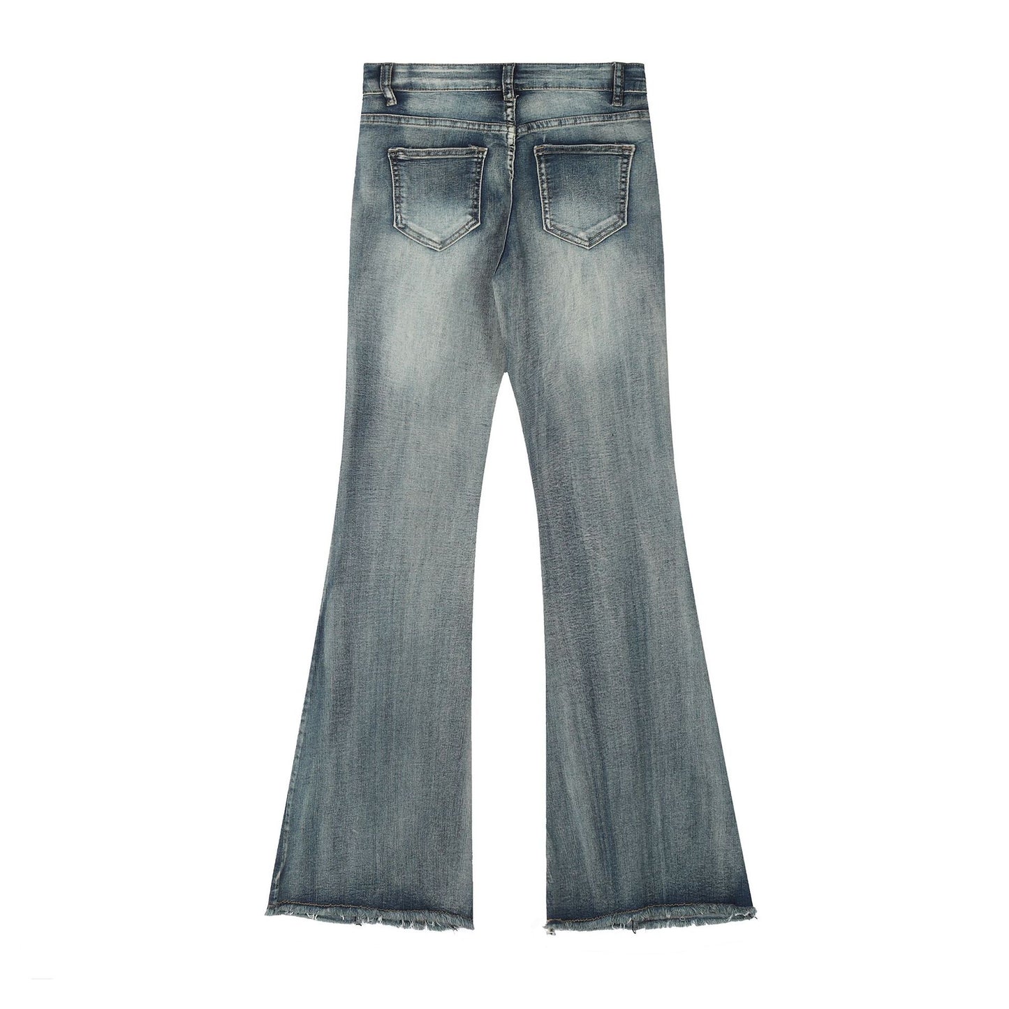 Elegant Women's Cotton Straight Boot-Cut Pants